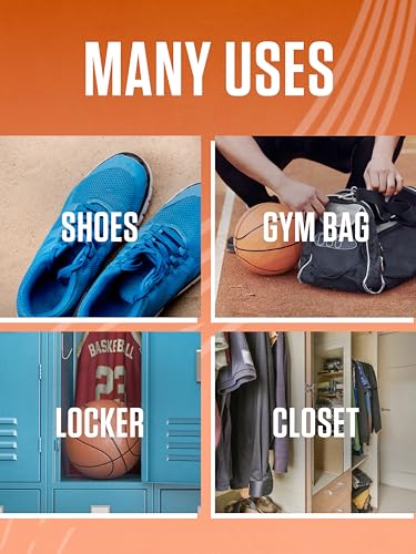 Sneaker Balls Odor-Fighting Shoe Fresheners, Eliminates Unpleasant Smells, Perfect For Sneakers, Gym Bags, Gear Bags, Drawers, Lockers, And More!, Matrix, 6 Pack - color: Matrix (Fresh & Clean), style: 6 Pack