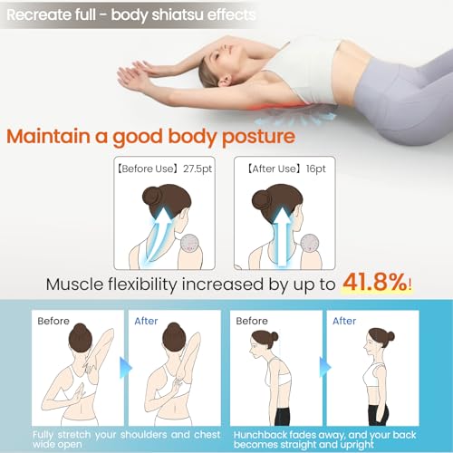 Trigger Point Massager for Shoulder Blades, Psoas & Hip Flexors | Firm deep-tissue pressure for shoulder blades, trapezius, upper back, hip flexors and glutes; manual body-weight control