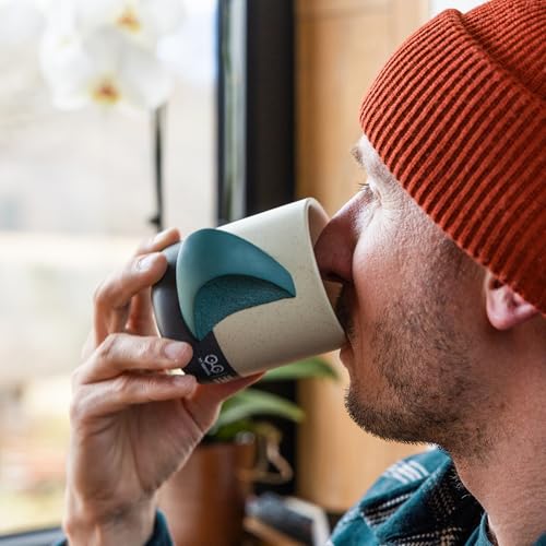 YY Vertical Climbing Mug Evo, for Rock Climbers and Boulderers, Indoor Bouldering Grip Cup, Unique Gift, Blue - style: Competition vibes - Blue