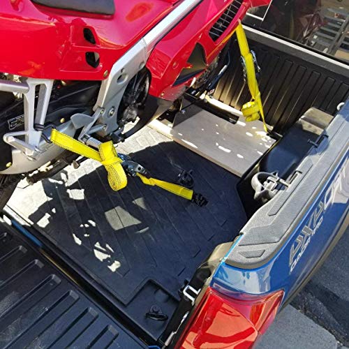 Heavy Duty Truck Bed Tie Down Anchors Rings Trailers Hook Cargo Bolt on V Ring Pickups Rail Accessories (10 Pack) - size: 10 Pack