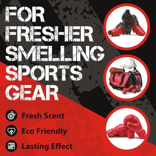 Defiance Fresh Shoe Deodorizer, Shoe Odor Eliminator, Natural Freshener | Natural Bamboo Charcoal, Lemon & Ocean Scent, 2 Pack, Shoe Deodorizing Inserts, Long Lasting, Reusable, Odor Remover shoes,