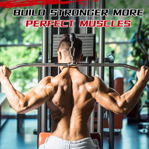 Lasnten Weight Stack Pin Extender with Spring Clip Collar, 10 mm Gym Pin for Cable Machine & Home Gym, Made of Solid Steel for Secure and Long Lasting Use