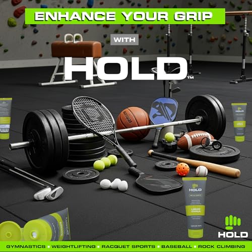 HOLD Liquid Sports Chalk for Climbing, Weightlifting, Gymnastics & Powerlifting – No Additives, Non-Toxic, Sweat-Resistant, Strong Grip Performance - style: Citrus scented