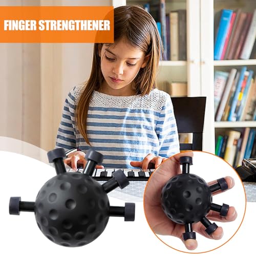Finger Grip Strengthener Eagle Claw Grip Training Tool Equipment | Hand Finger Stretcher Equipment Tool Strengtheners for Hand Exercise Recovery Wrist Strengthening Muscle Toning Stress - color: Black