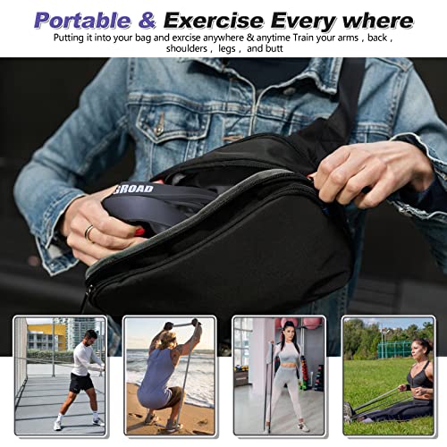 Resistance Band Pull Up Assistance Bands Sets Resistance Heavy Duty Exercise Stretch Fitness Bands for Stretching Power Lifting Workout Training with Instruction Guide - style: Black set of 4