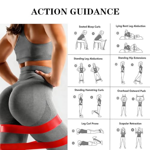 Figure 8 Resistance Band with Handles,-15LB Pull Rope for Shoulder & Back Stretching, Arm Toning, Posture Correction - Home Gym, Yoga, Resistance Bands for Women kkmilamila