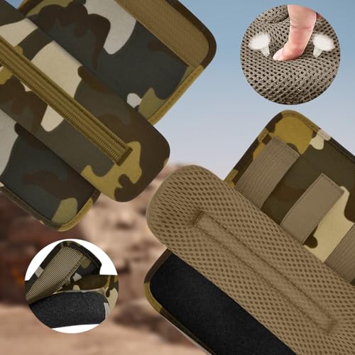 ZINZ 2-Pack Universal Wide Shoulder Pad with Ultra Thick Cushion for Bag Luggage Backpack Bag Crossbody - color: CA01FL02