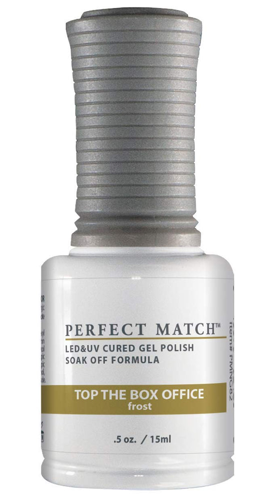 Lechat Perfect Match Gel Polish, Top The Box Office, 0.5 Fl Oz (Pms82)