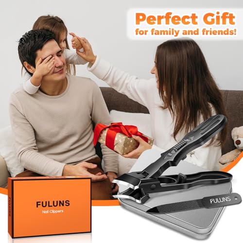 Nail Clippers for Men Thick Nails, Heavy Duty Slanted Toenail Clippers for Seniors Ingrown Toenails with Safety Lock, Large Fingernail Clipper Long Handle Nail Cutter Gifts for Men Women Adults, Black - style: Black Slanted Nail Clippers