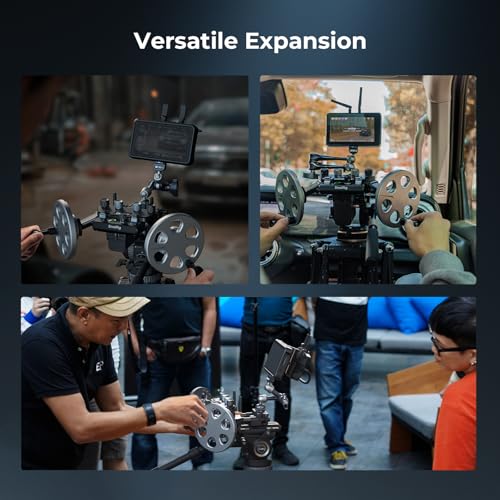 SmallRig Gimbal Control Wheels for DJI RS2 / RS 3 Pro/RS 4 / RS 4 Pro/RS 5 | Intuitive Control | Adjustable Damping | Dual Power Supply, for Heavy Duty Tripod - 4525 - style: Gimbal Wheel