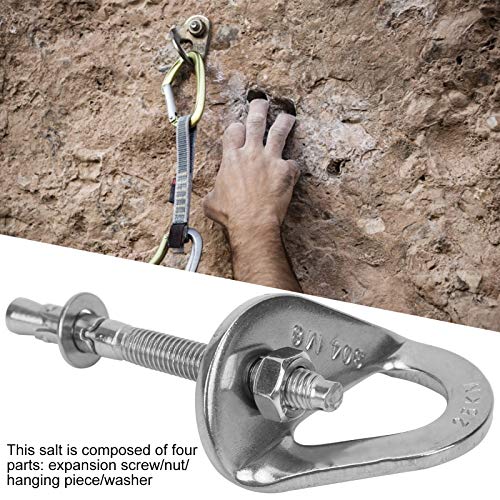 ZJchao Rock Climbing Hold, Climbing Hold Wall Holds Stainless Steel with Bearing Capacity for