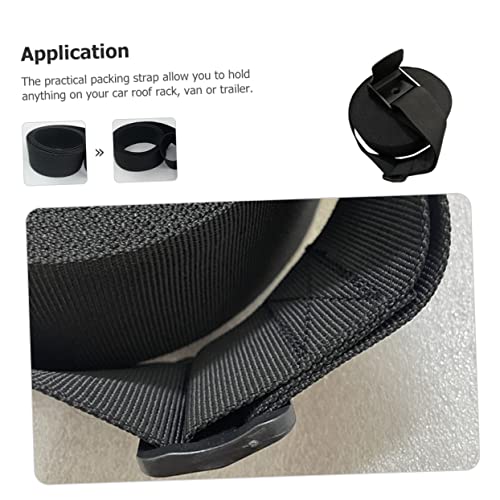 Veemoon Heavy Duty Mattress Connector Straps 2-Piece Binding Band for Camping Tent and Outdoor Use Nylon Wear-Resistant Secure Buckle Design