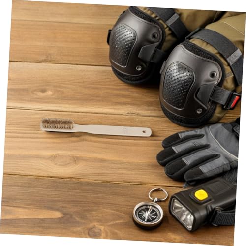 Climbing Hold Brush Mountaineering Cleaning Brush Soft Boar Bristle Medium Size for Bouldering Outdoor Wall Maintenance