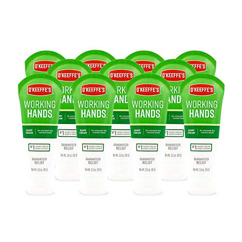 O'Keeffe's K0290004-11 Working Hands Hand Cream Tube (11 Pack), 3 oz - size: 3 Ounce (Pack of 11)