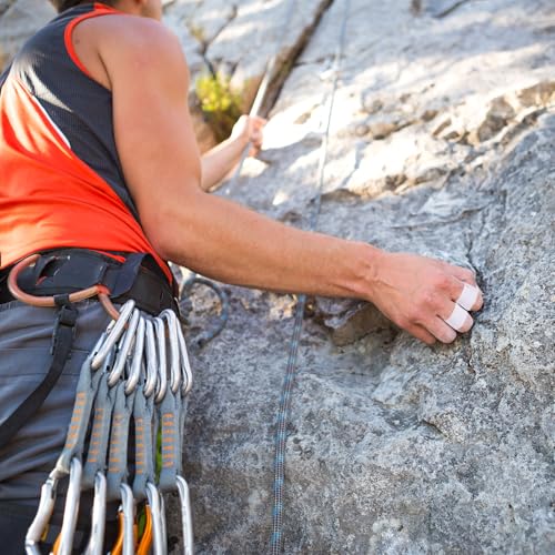 2 Rolls White Finger Tape, Extra Strong Athletic Tape for Fingers 0.6-Inch X 32-Feet Skin-Friendly Sports Tapes Strong Rock Climbing Volleyball Finger Tapes for Outdoor Sports Football Soccer Training