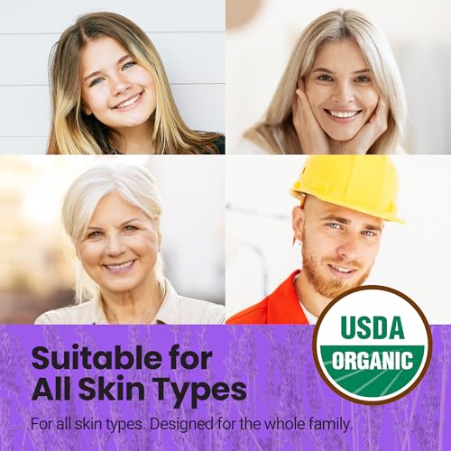 USDA Organic Lavender Jojoba Oil Hand Salve for Rich Conditioning (2 oz) | Over 50% Jojoba Oil with Beeswax & Avocado Oil – Rich Conditioning Balm for Dry Hands, Feet & Cuticles 60 g