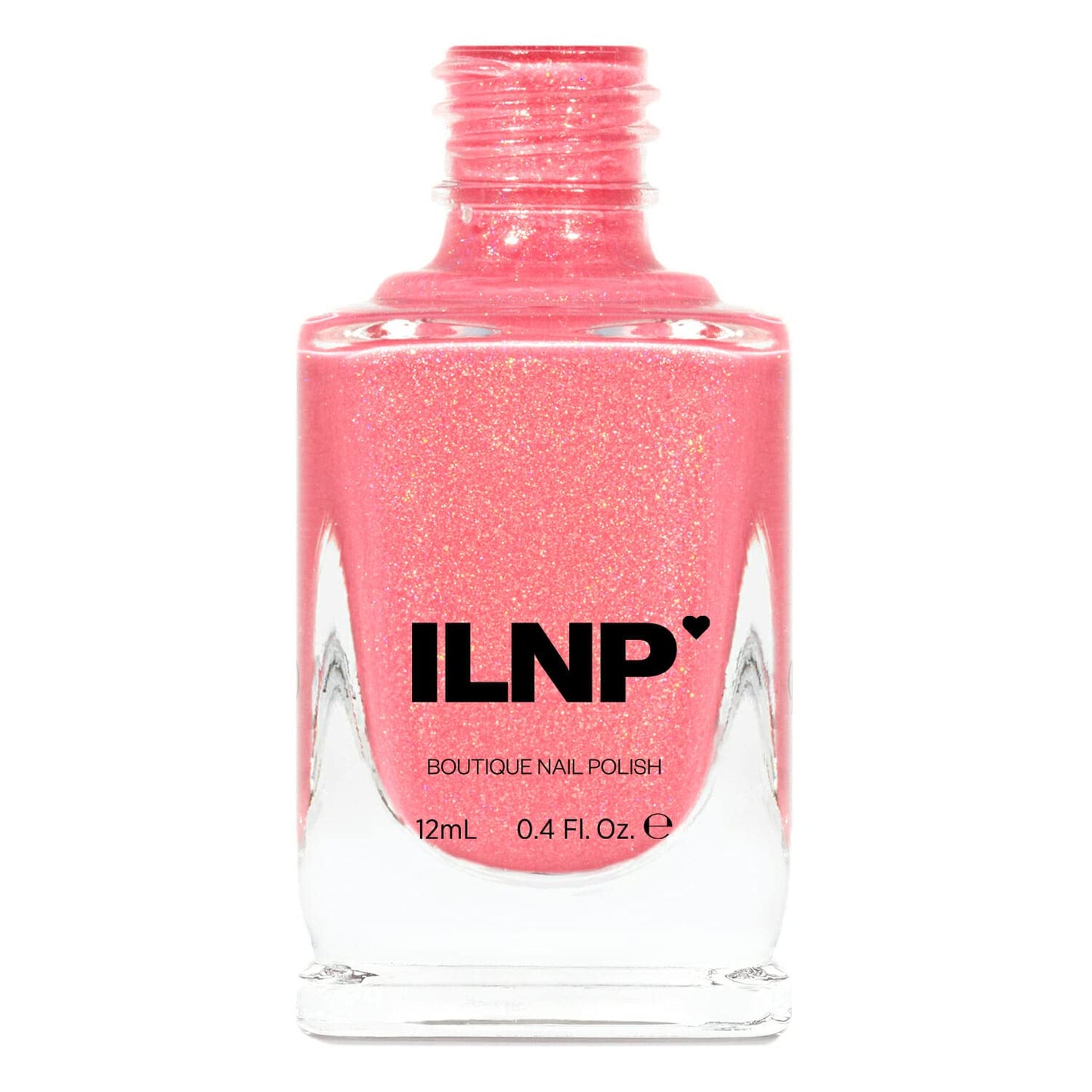 Ilnp Cutie Pop - Rosy Pink Holographic Nail Polish