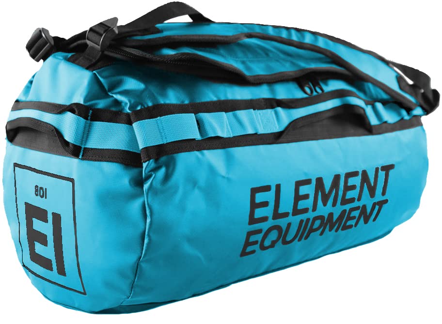 Element Equipment Trailhead Duffel Bag Shoulder Straps Waterproof Teal Small - color: Teal, size: Small 30 Liters