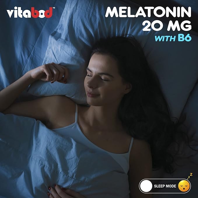 Melatonin 20 mg - 240 Fast Dissolve Tablets - Drug Free - Natural Berry Flavor - Vegetarian, Non-GMO, Gluten Free 240 Count (Pack of 2)
