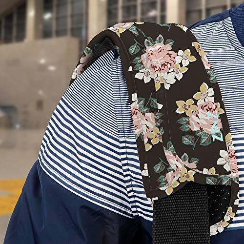 ZINZ Ultra Thick & Breathable Universal Shoulder Pad Cushion for Bag - Long & Comfort - color: Dark Rose
