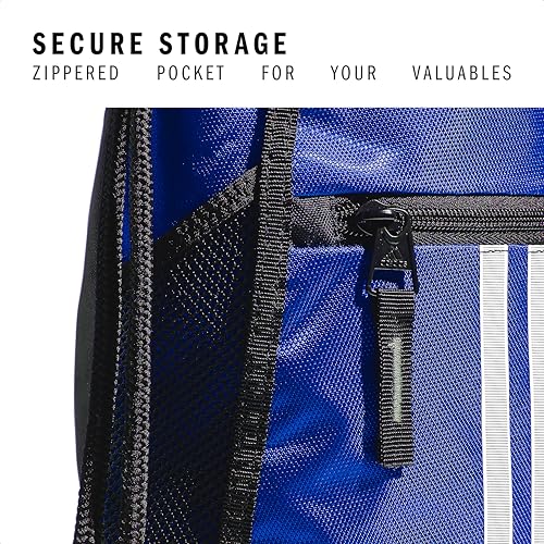 adidas Alliance Sackpack – Drawstring Backpack for Sports, Small Gym Bag, Team Royal Blue/2, OSFA - color: Team Royal Blue/2