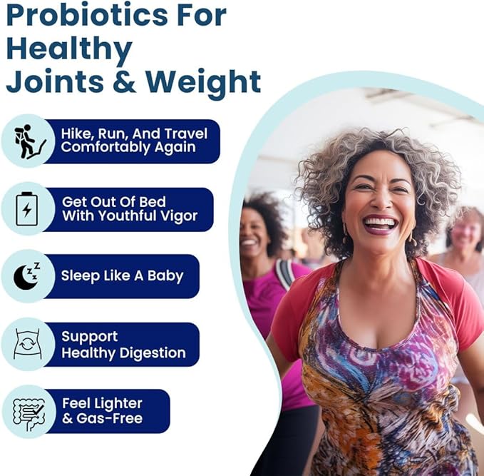 BB Company Provitalize | Probiotics for Women, Menopause | Joint Support, Sexy Midsection Curves, Digestive Health, Menopause Bloat | Turmeric Curcumin Moringa | Packaging Vary | 60 Ct
