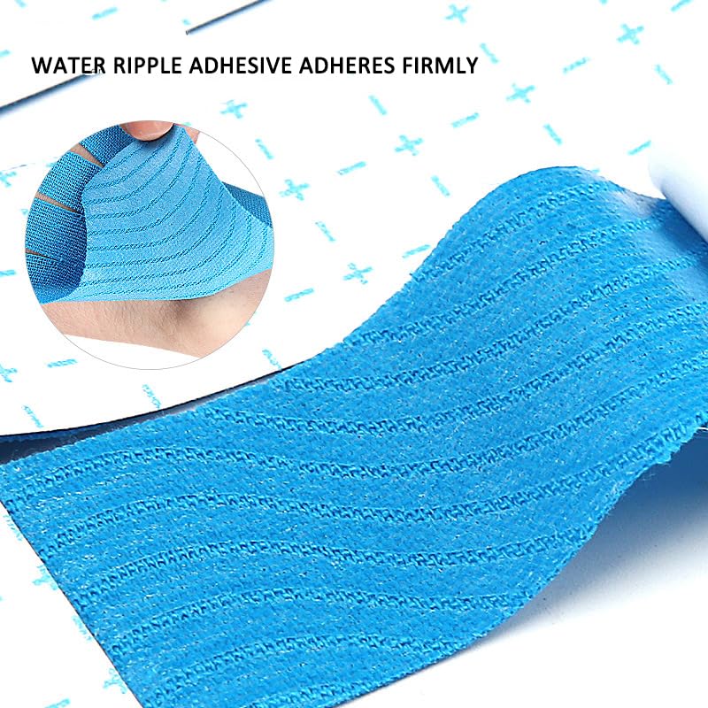 Precut Kinesiology Tape for Hand & Wrist Support, 3 Pairs Breathable Waterproof Kinesiology Recovery Tapes Finger Joint Support Tape, Hypoallergenic Latex-Free Elastic Athletic Tapes for Carpal Tunnel