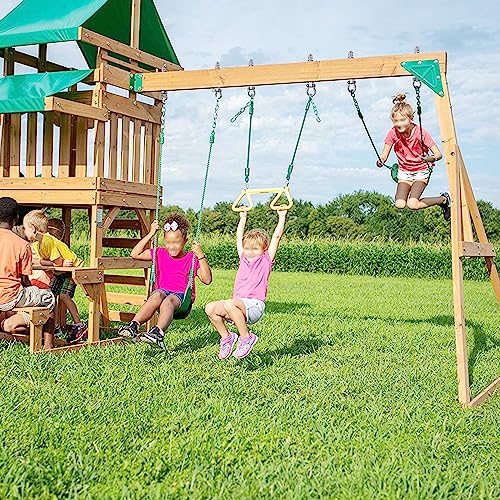6Pcs Wood Beam & I-Beam Hanger, Permanent Antirust Stainless Steel Heavy Duty Swing Hooks, Yoga Hammock Chair Sandbag, Swing Sets Hardware, 180° Swing, 7" x M2/5" - color: Permanent, size: 9.25" 6 Pcs