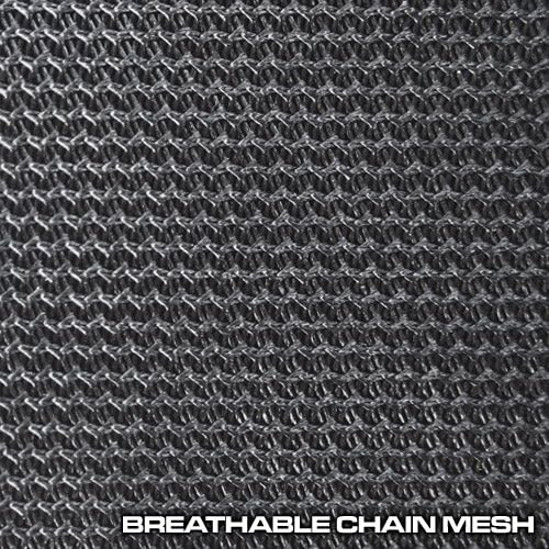 Meister Breathable Chain Mesh Duffel Gym Bag - color: Black, size: X-Large 28"x15"x15"