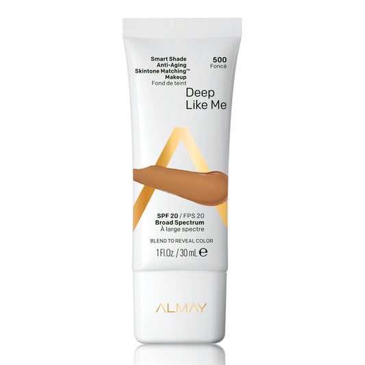 Almay Smart Shade Anti-Aging Skintone Matching Makeup, Hypoallergenic, Cruelty Free, Oil Free, -Fragrance Free, Dermatologist Te