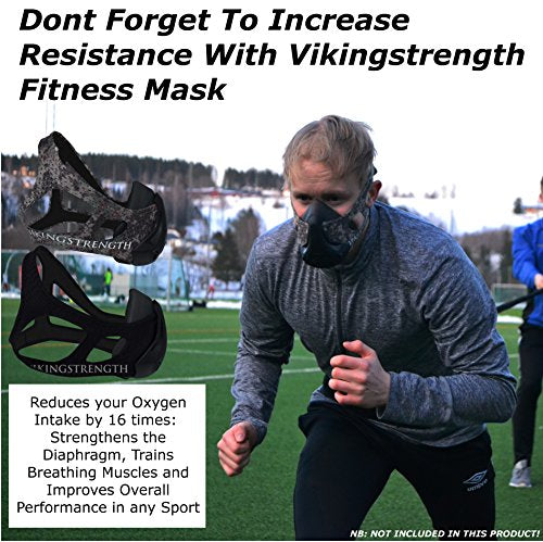 360° Resistance Running Training Bungee Band (Waist) for Speed, Fitness Agility, Speed Strength – Gym Equipment for Football, Basketball, Solo or Partner + V-Strength Workout App