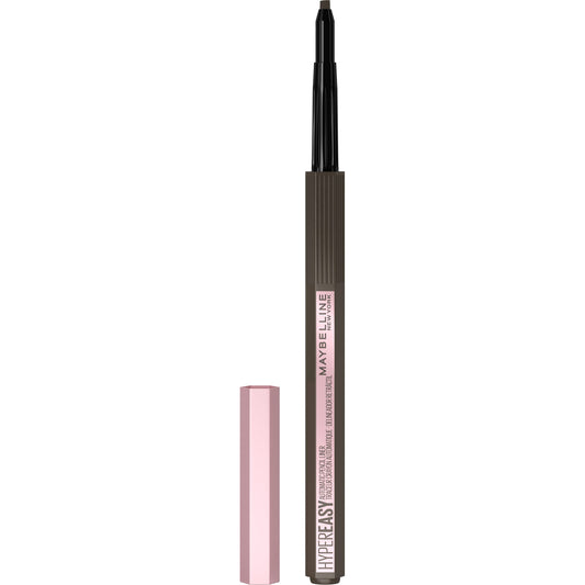 Maybelline New York Hyper Easy No Slip Pencil Eyeliner Makeup, Deep Brown, 0.001 Oz.