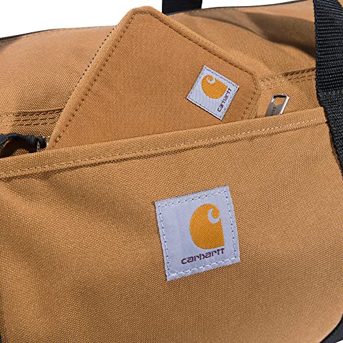 Carhartt Trade Series 2-in-1 Packable Duffel with Utility Pouch, Carhartt Brown - color: Carhartt Brown