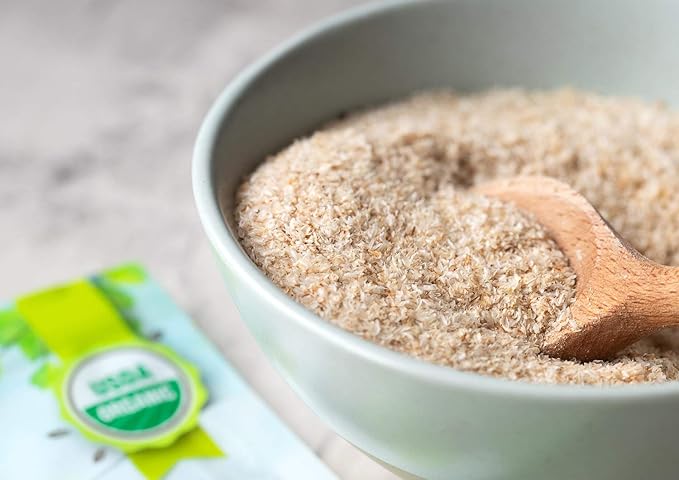Food to Live - Organic Whole Psyllium Husks, 4 Ounces - Non-GMO Flakes, Vegan, Rich in Dietary Fiber, Natural Food Thickener, Great for Baking