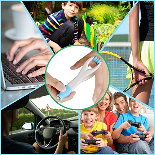 Nuanchu 3 Pieces Finger Wrist and Hand Massager Hand Massage Roller Tools Handheld Blood Circulation Tools for Man and Woman