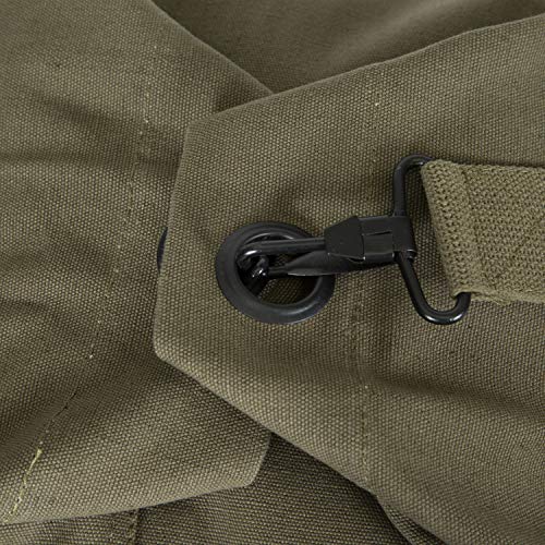 Stansport Deluxe Duffel Bag with Shoulder Strap - color: Olive Green, size: 36" X 10" X 10" (Pack of 12)