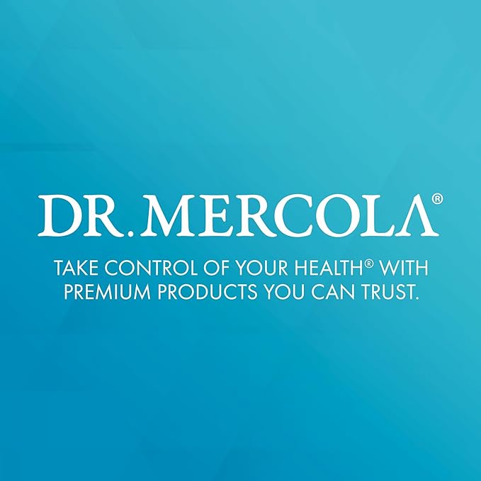 Dr. Mercola Liposomal Vitamin C - Brain, Heart, Eye & Immune Support - Provides 1,000 mg of Bioavailable Vitamin C - Non-GMO, Gluten-Free & Soy-Free - 60 Capsules (30 Servings)