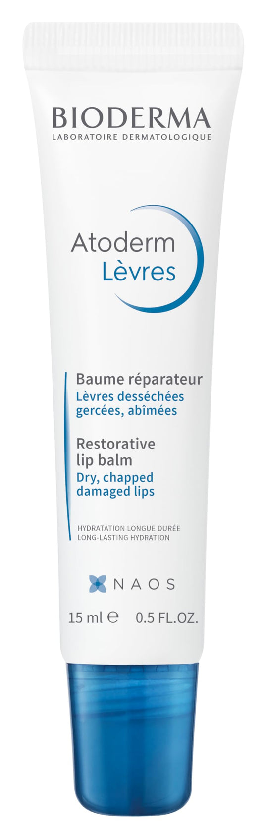 Bioderma - Atoderm Lip Balm - Moisturizing And Nourishing Lip Balm - Lip Hydration Treatment - Daily Lip Balm For Dry Cracked Li