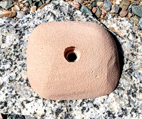 Large Jug Polyurethane Bolt-On Rock Climbing Wall Hand Hold - color: tan
