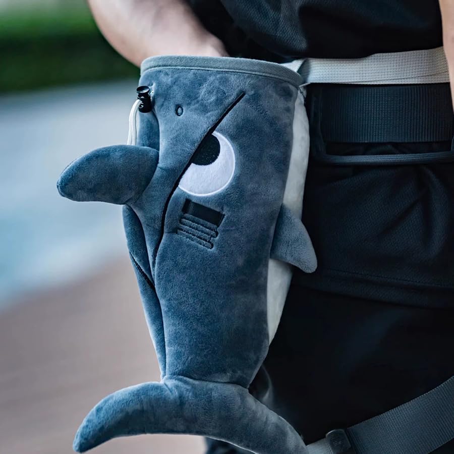Chalk Bag for Rock Climbing - color: shark