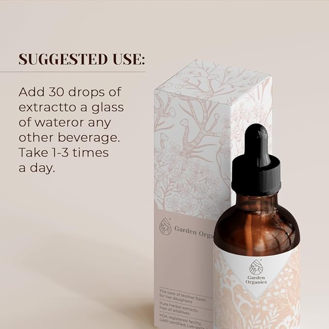 Shatavari USDA Organic Alcohol-Free Extract | Dietary Supplement, High-Potency Tincture | Natural Certified Organic Shatavari (Asparagus racemosus) Dried Root (4 oz)