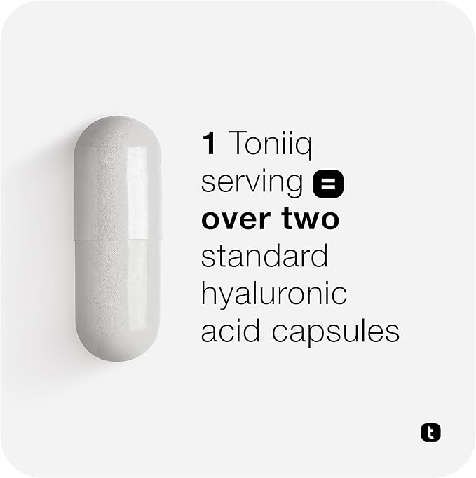 Hyaluronic Acid Supplements – Lab Tested 95% Ultra High Purity – Fermented and Bioavailable with Vitamin C – Third Party Lab Tested – 180 Capsules