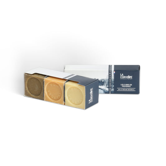La Corvette, gift box set - 3x100g Provence soaps