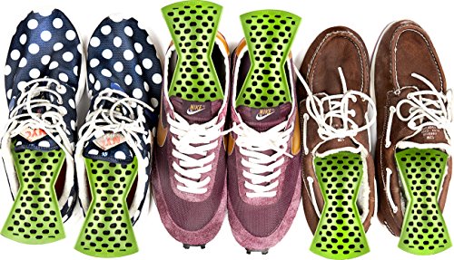 Remodeez Activated Charcoal Shoe Deodorizer, Green, 1 Pair