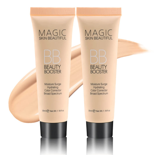 Boobeen Hydrating Bb Cream, Full-Coverage Foundation&Concealer, Color Correcting Cream, Tinted Moisturizer Bb Cream For All Skin