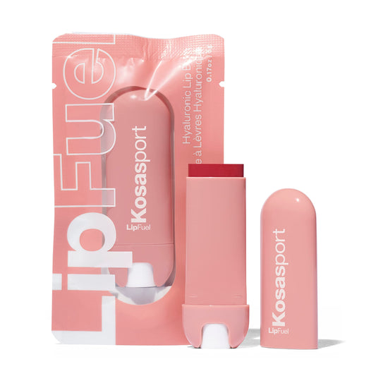 Kosas Lipfuel Hyaluronic Active Sport Lip Balm - Hydrates, Energizes And Protects - Natural Lip Treatment And Care (Pulse)