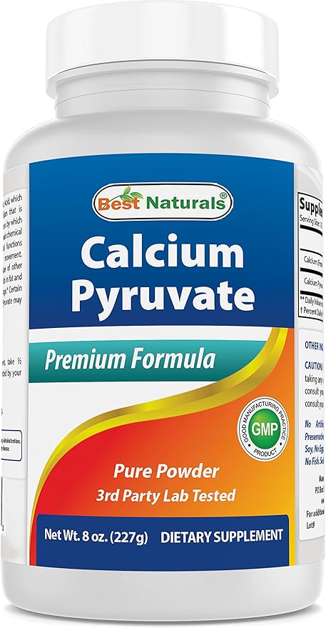 Calcium Pyruvate Powder 8 OZ & Zinc Gluconate 50mg