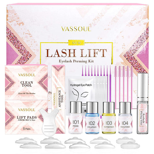 Lash Lift Kit, Eyelash Lift Kit, Advanced Eyelash Perm Kit, Eyelash Curling Lash Extension Set For Beginner And Professional Las