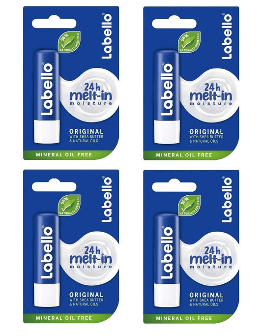 Labello Classic Care Lip Balm 5.5 Ml /4.8G , Pack Of 4