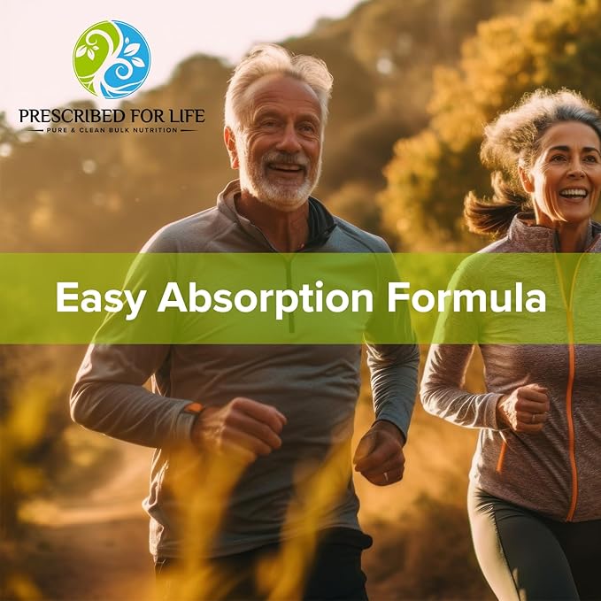 Prescribed for Life Calcium Citrate Malate, Pure Vegan Calcium Powder for Bone Health & Cardiovascular Support, Easy Absorption Formula, Non GMO, Filler & Additive Free (5kg / 11lb)